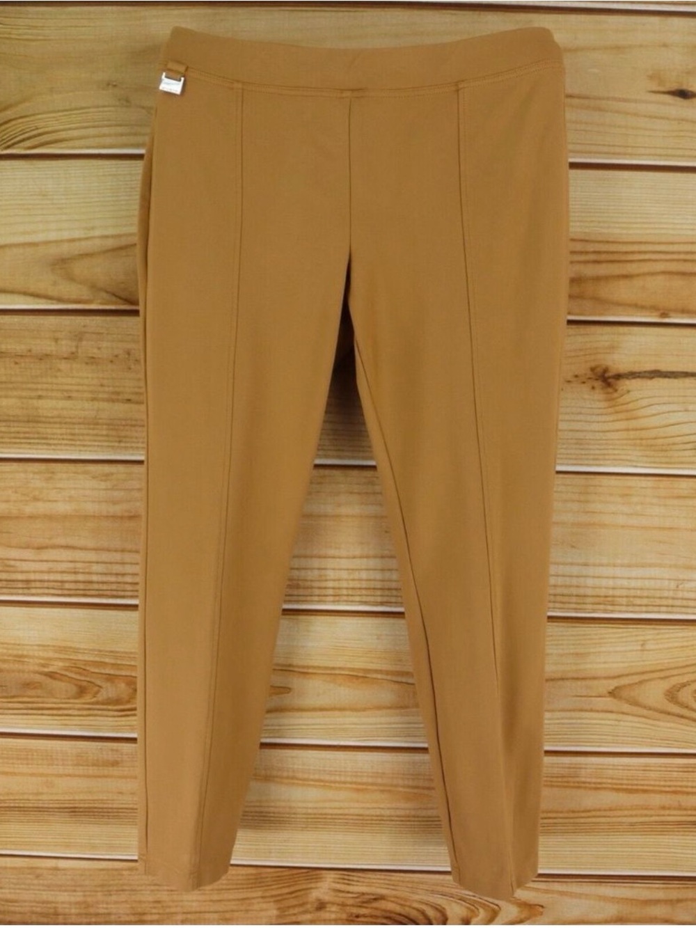 Zac & Rachel Legging Pants Womens Size L Brown Stretch Rayon Blend‎ THICK & WARM